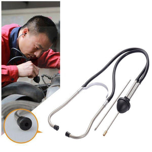 Franchise Mechanics Cylinder Stethoscope Car Engine Block Diagnostic Automotive Hearing Tools Anti-shocked Durable Chromed-steel